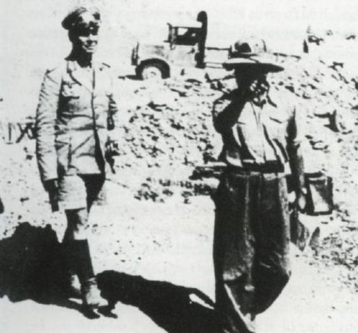 Cerca de El Alamein. Agosto de 1942