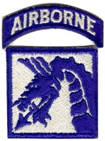 Emblema del XVIII Cuerpo Aerotransportado norteamericano Emblema del XVIII Cuerpo Aerotransportado norteamericano