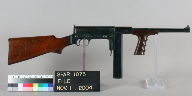 Prototipo en calibre .45 en el museo de Springfield
