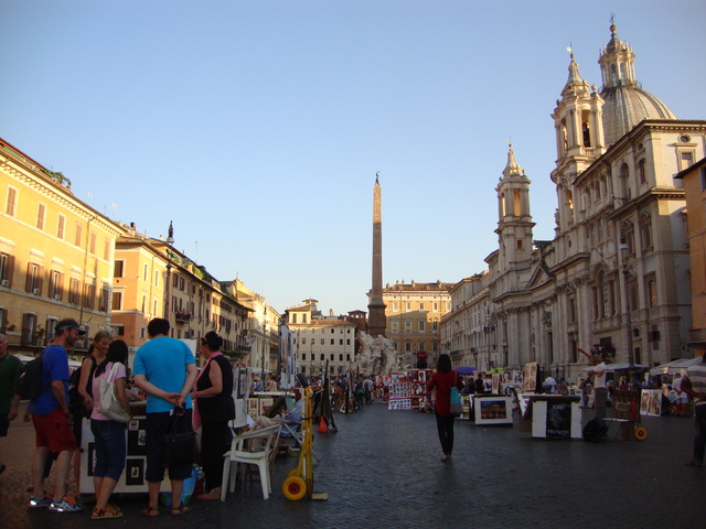 Qué ver en Roma en 3 días - Blogs de Italia - Día 1 - Plaza de España, Panteón y Navona (9)