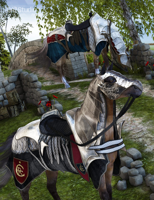 Ceremonial Horse Armor Textures