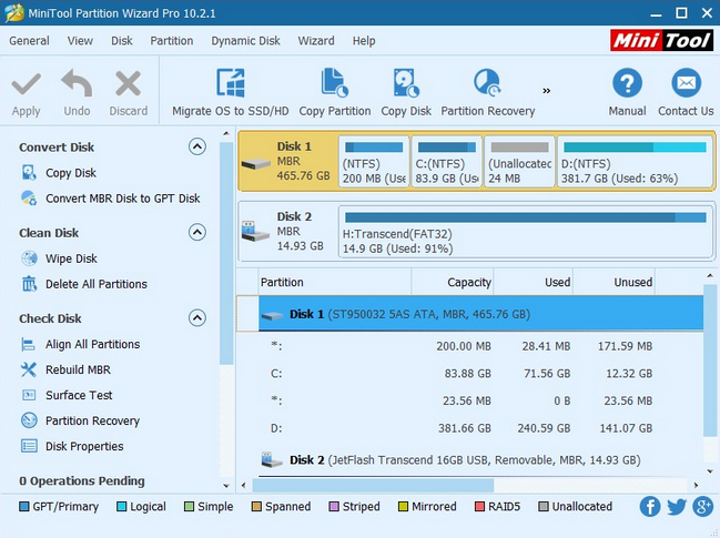 download mini tools partition wizard