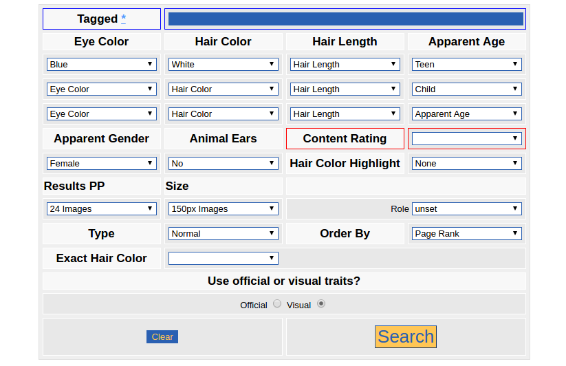 my anime character database