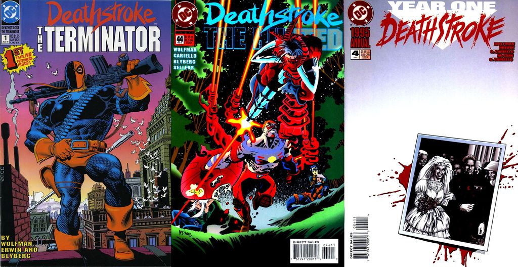 Deathstroke the Terminator 00-60 + Annuals 01-04 + TPBs (1991-2018)