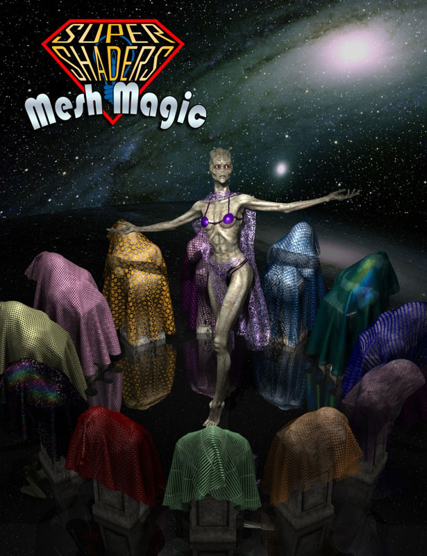 00 main super shaders mesh magic daz3d