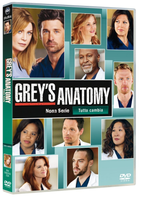 Grey's Anatomy - Stagione 9 (2012-2013) 6xDVD9 COPIA 1:1 ITA-ENG-ESP
