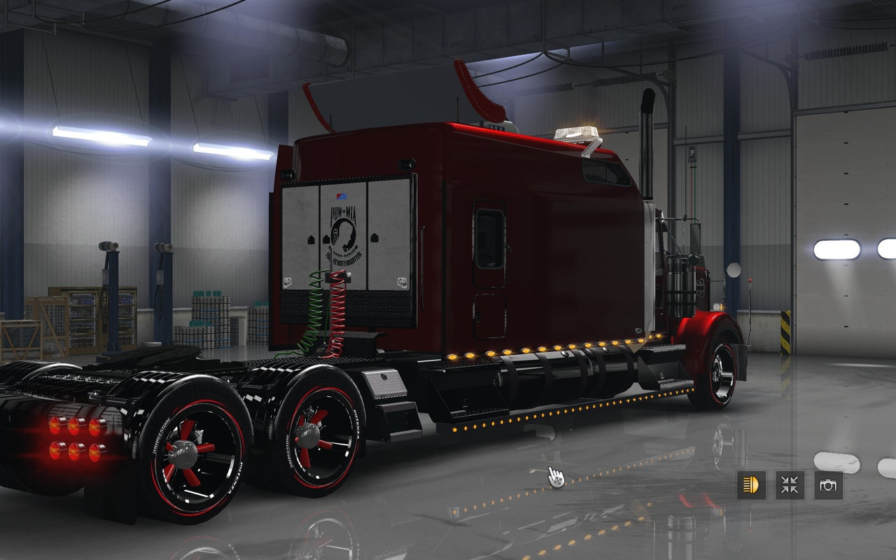 Kenworth w900 спальник